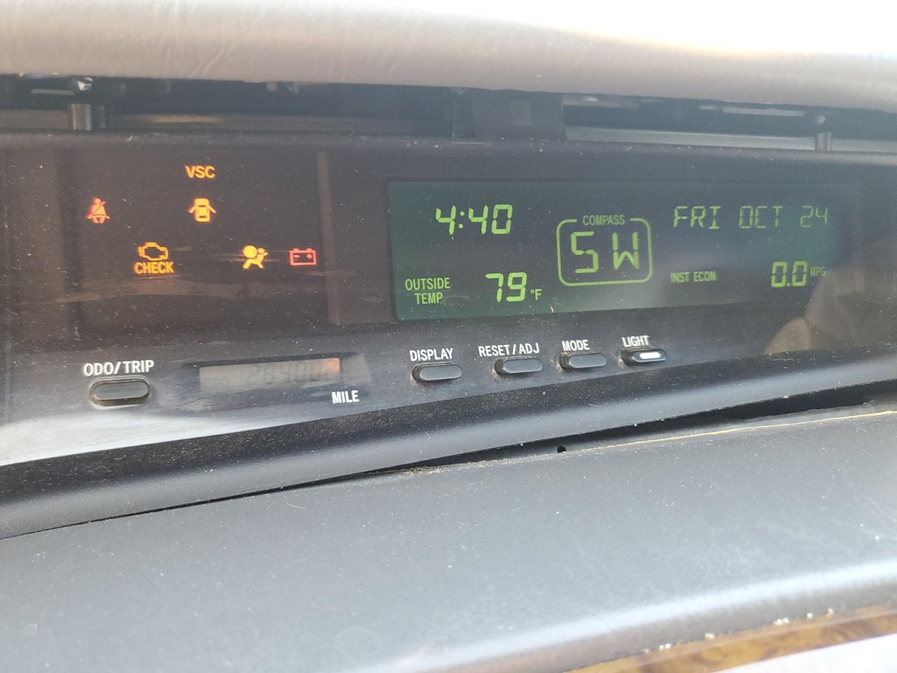 2002 Toyota Avalon Xl VIN: 4T1BF28B82U255611 Lot: 90062805