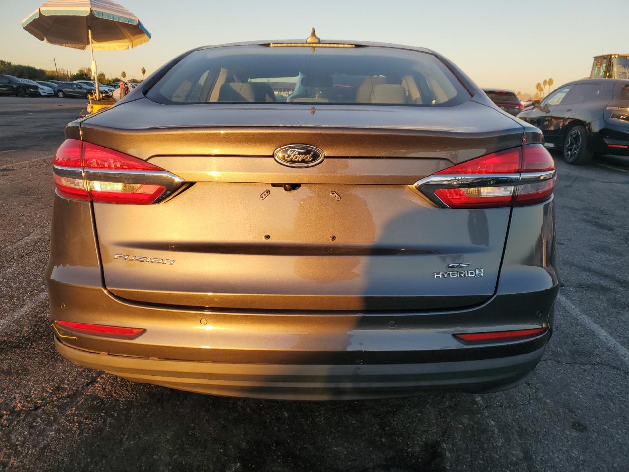 2019 Ford Fusion Se VIN: 3FA6P0LU7KR144934 Lot: 82717125