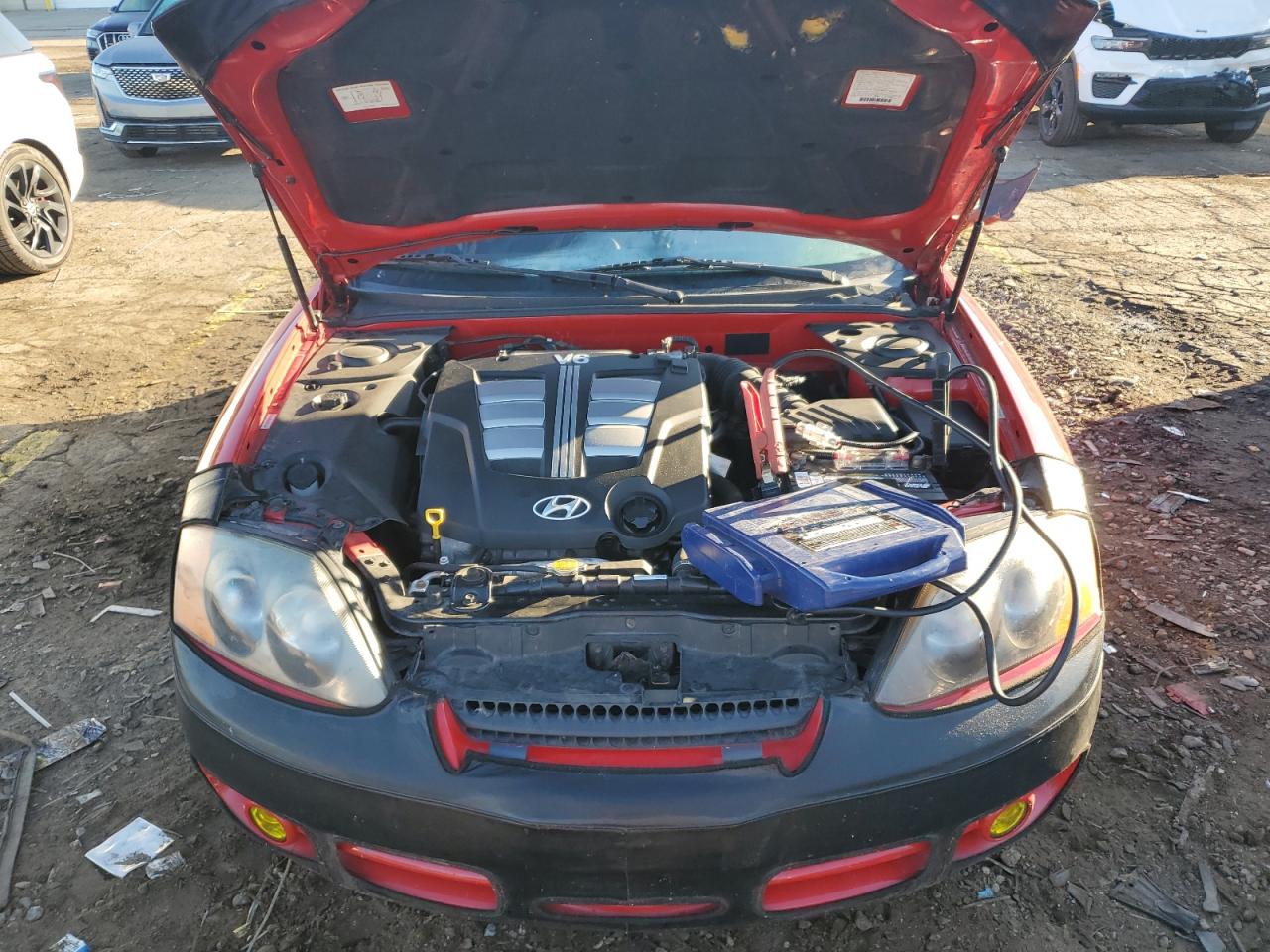 2003 Hyundai Tiburon Gt VIN: KMHHN65F23U006332 Lot: 86110265