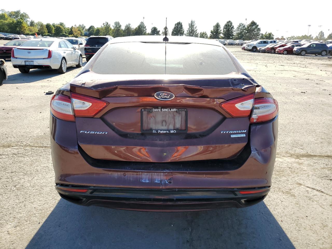 2015 Ford Fusion Titanium VIN: 3FA6P0K98FR113985 Lot: 86170635