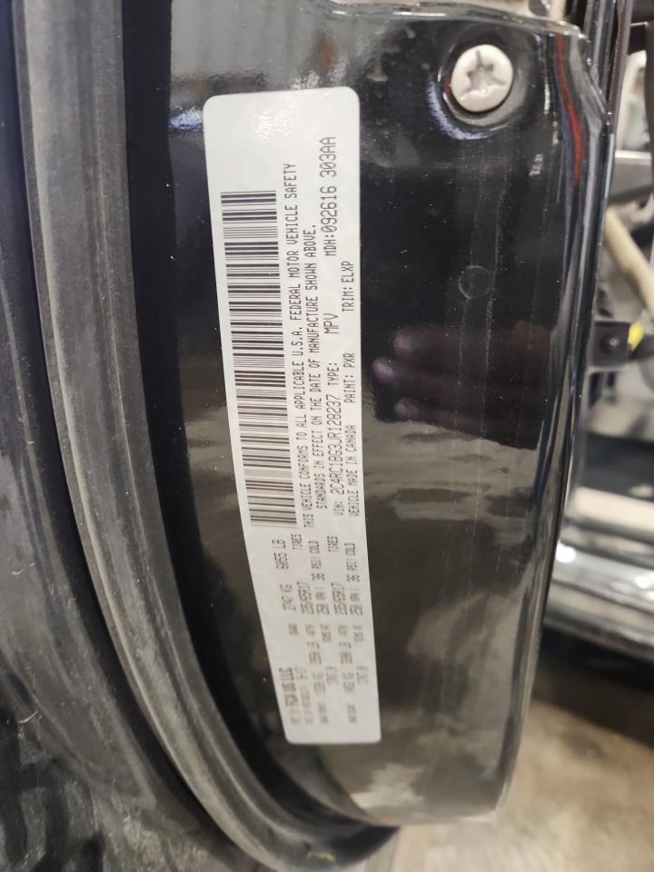 2018 Chrysler Pacifica Touring L VIN: 2C4RC1BG3JR128237 Lot: 87391365