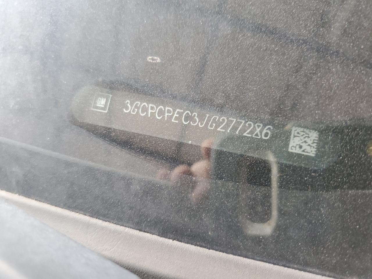 2018 Chevrolet Silverado C1500 Custom VIN: 3GCPCPEC3JG277286 Lot: 82353215