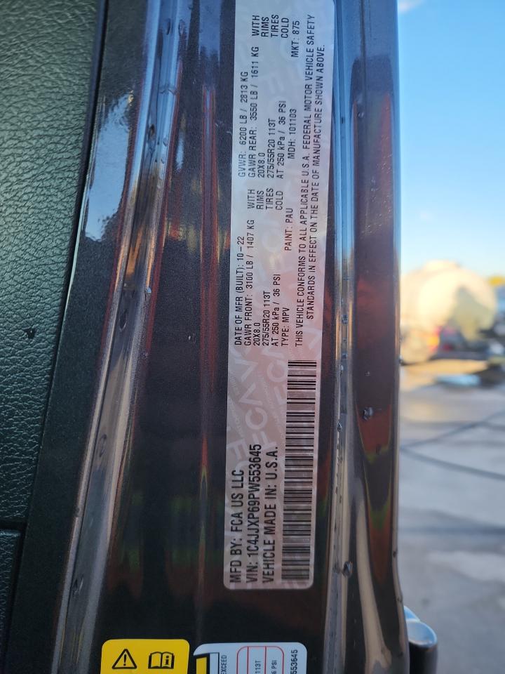 2023 Jeep Wrangler Sahara 4Xe VIN: 1C4JJXP69PW553645 Lot: 86716695