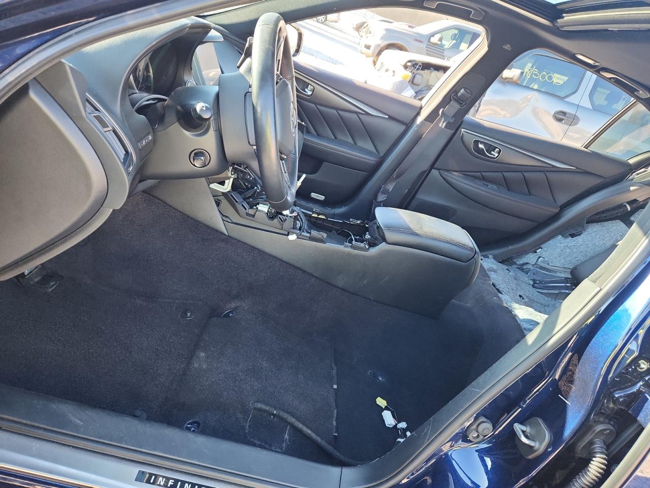 2021 Infiniti Q50 Red Sport 400 VIN: JN1FV7DP5MM850574 Lot: 86241775