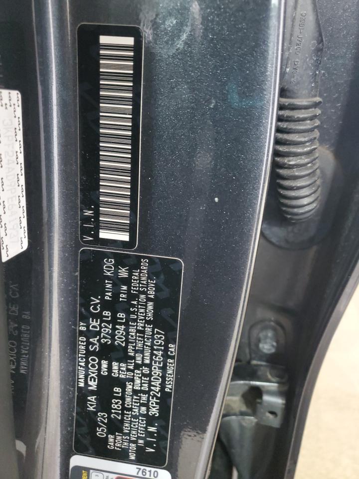 2023 Kia Forte Lx VIN: 3KPF24AD9PE641937 Lot: 85085015