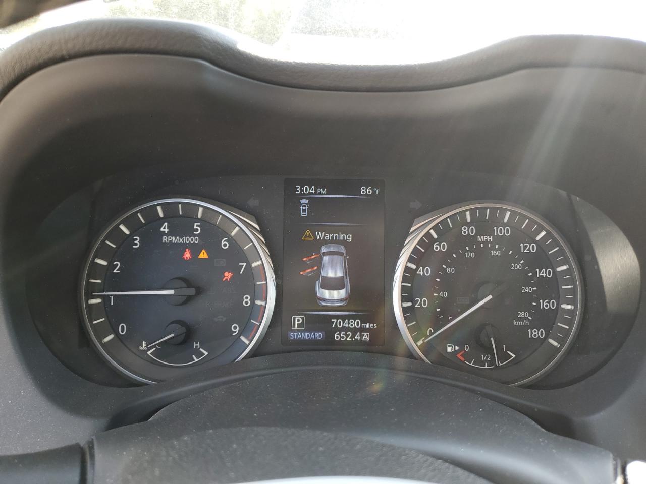 2019 Infiniti Q50 Luxe VIN: JN1EV7AP3KM543370 Lot: 87010915