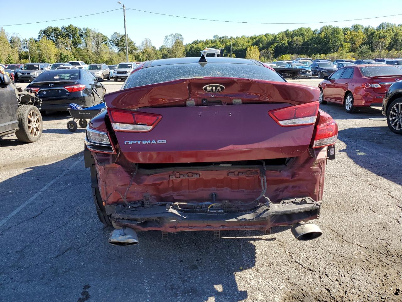 2019 Kia Optima Sx VIN: 5XXGW4L2XKG353722 Lot: 86143695