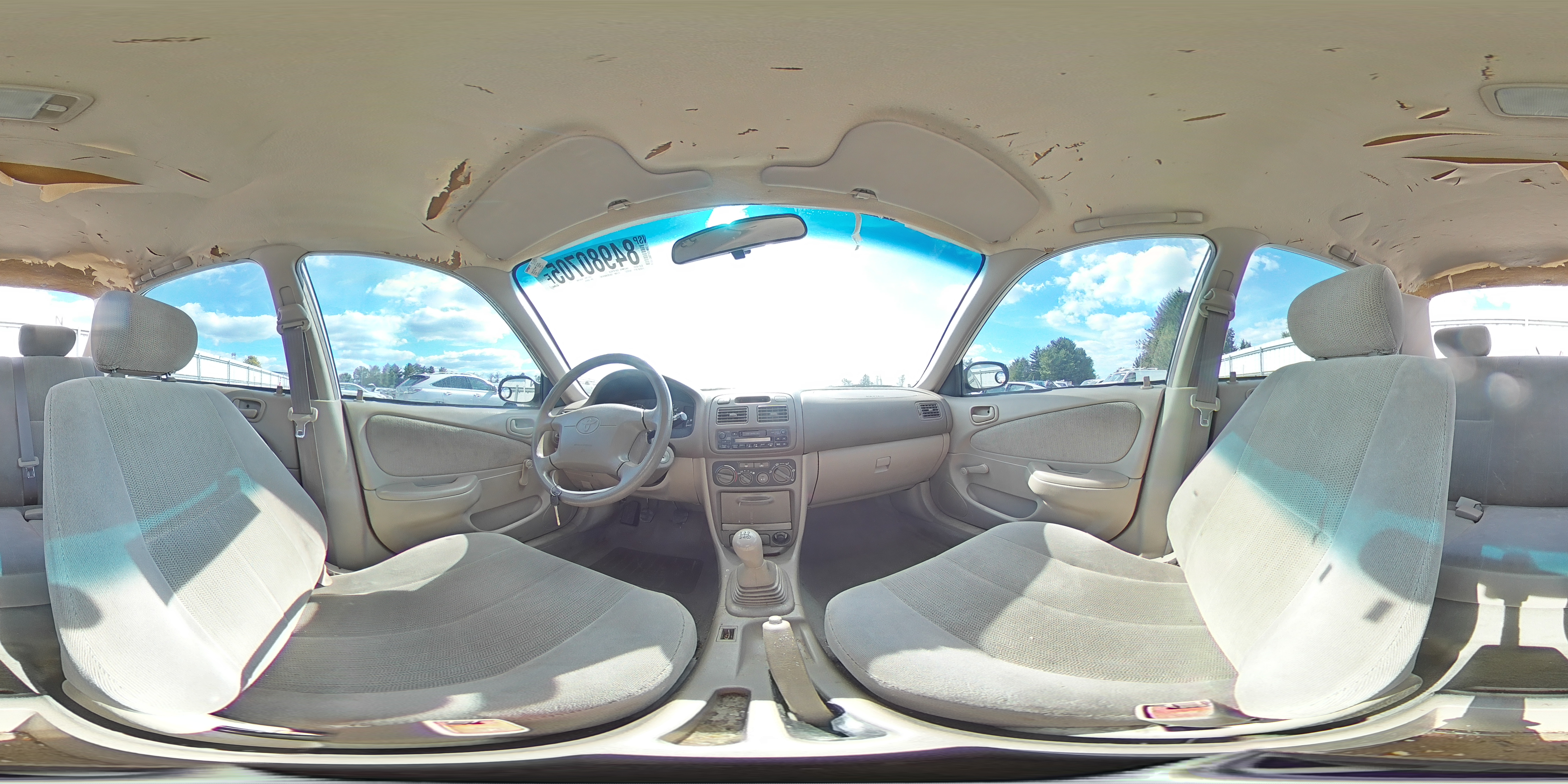 2002 Toyota Corolla Ce VIN: 1NXBR12E02Z593010 Lot: 84980705