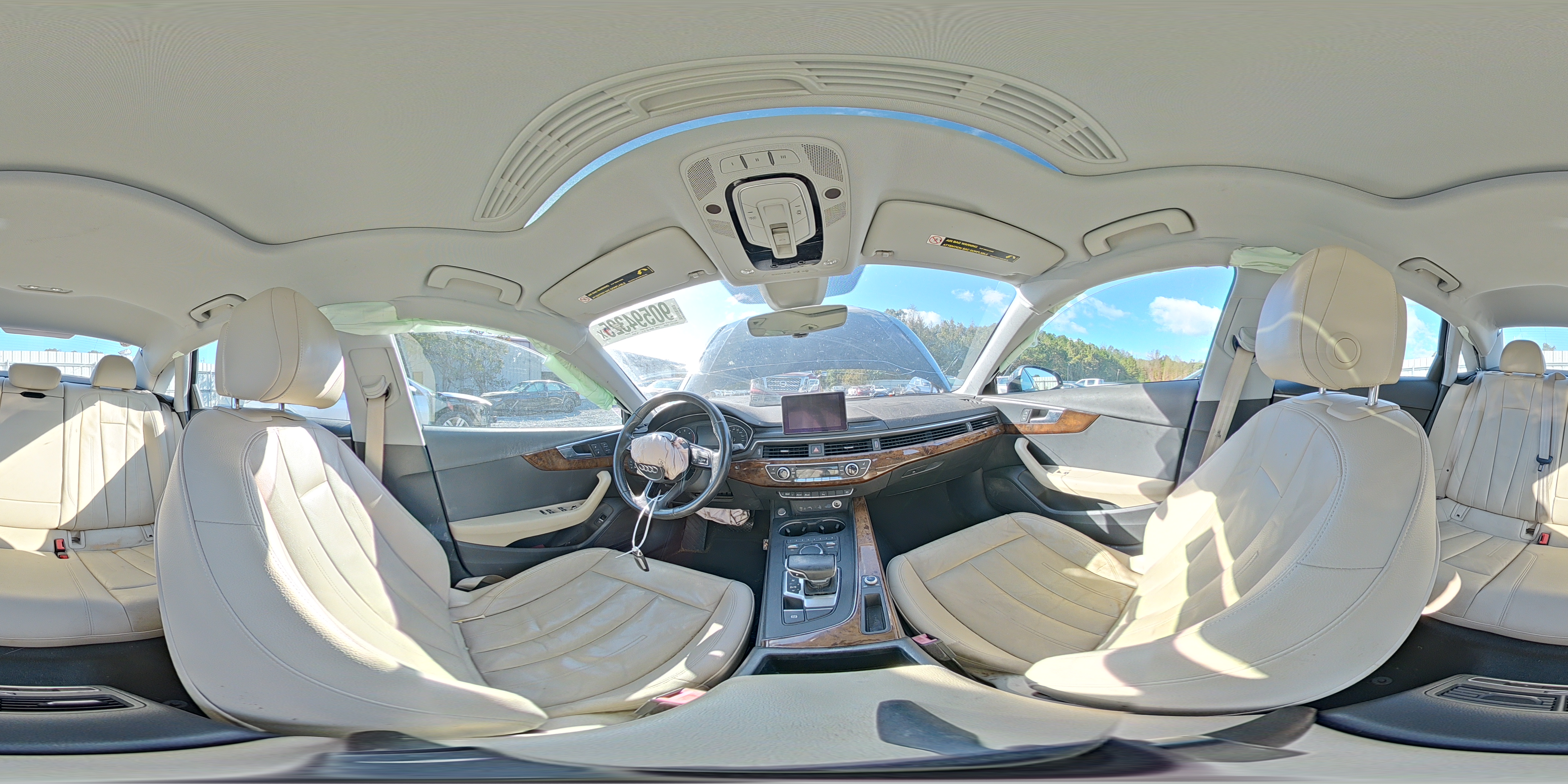 2017 Audi A4 Premium VIN: WAUGNAF45HN004959 Lot: 90594325