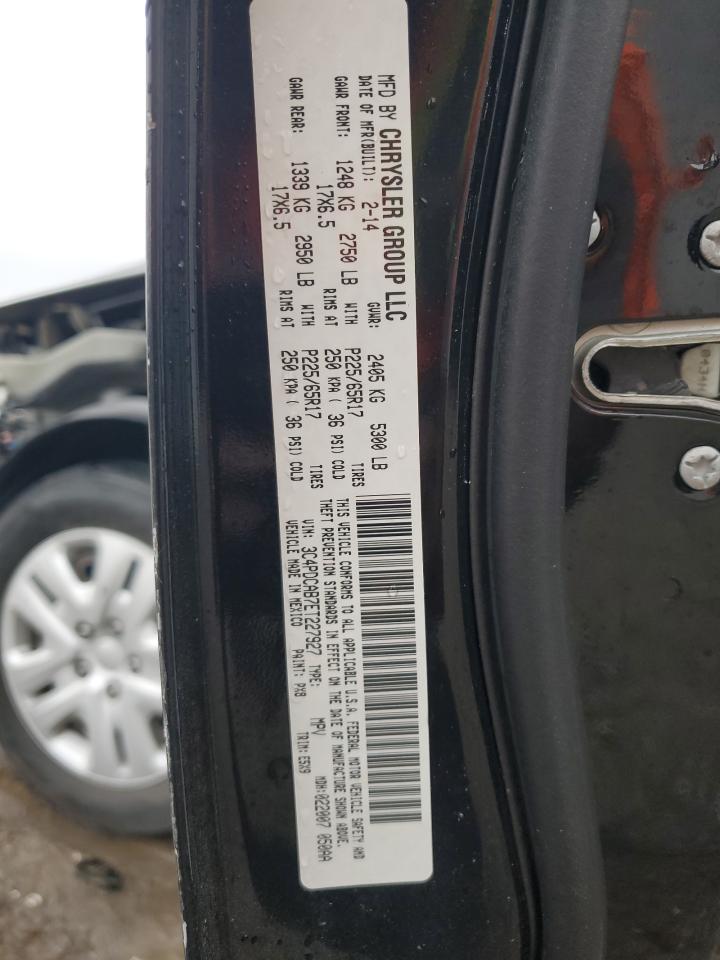 2014 Dodge Journey Se VIN: 3C4PDCAB7ET227927 Lot: 89870615