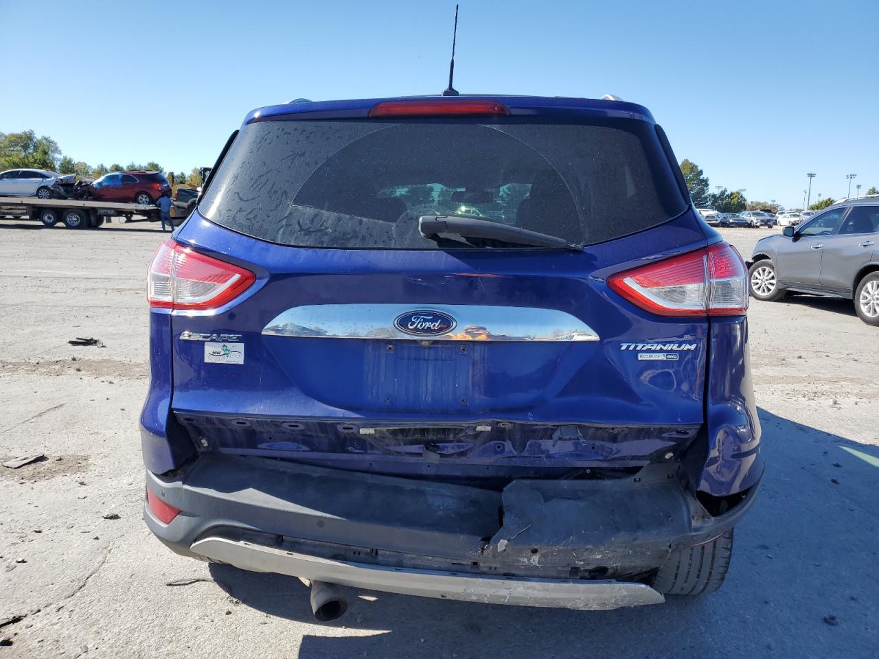 2014 Ford Escape Titanium VIN: 1FMCU9J92EUE56466 Lot: 87427935