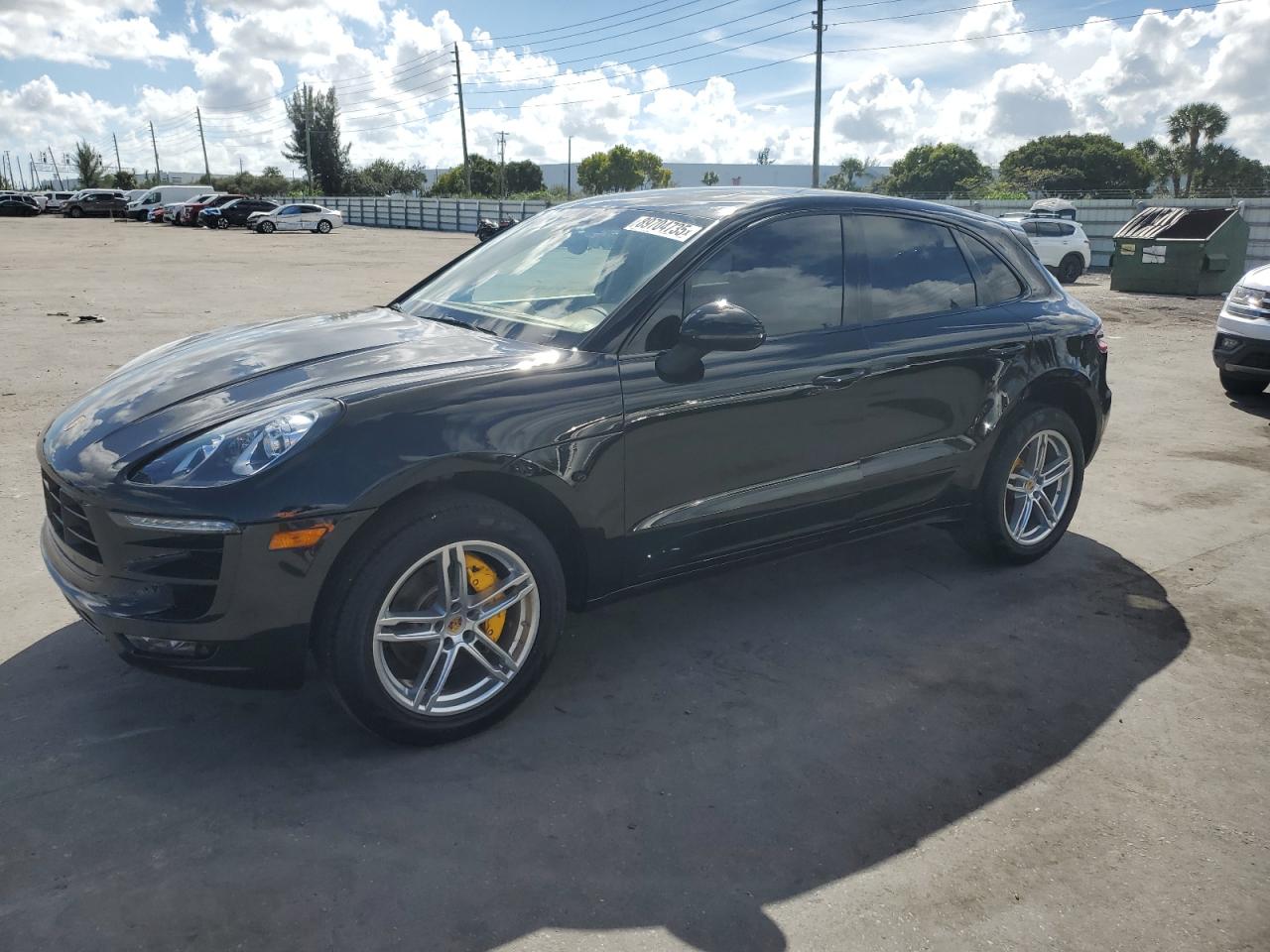 2016 Porsche Macan S black 4dr spor gas WP1AB2A59GLB47963 photo #1
