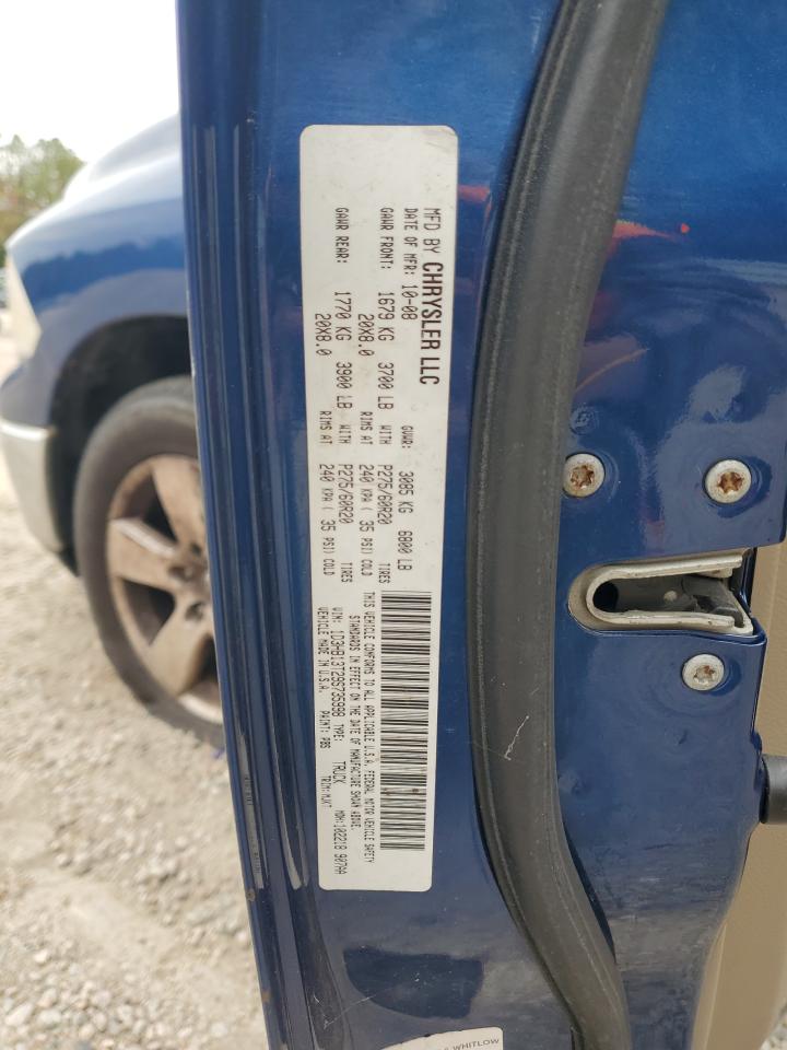 2009 Dodge Ram 1500 VIN: 1D3HB13T29S735998 Lot: 90414035