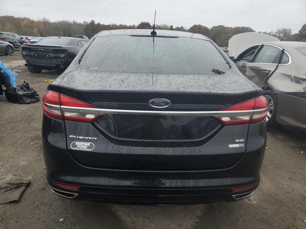2017 Ford Fusion Se VIN: 3FA6P0T98HR390332 Lot: 90786875