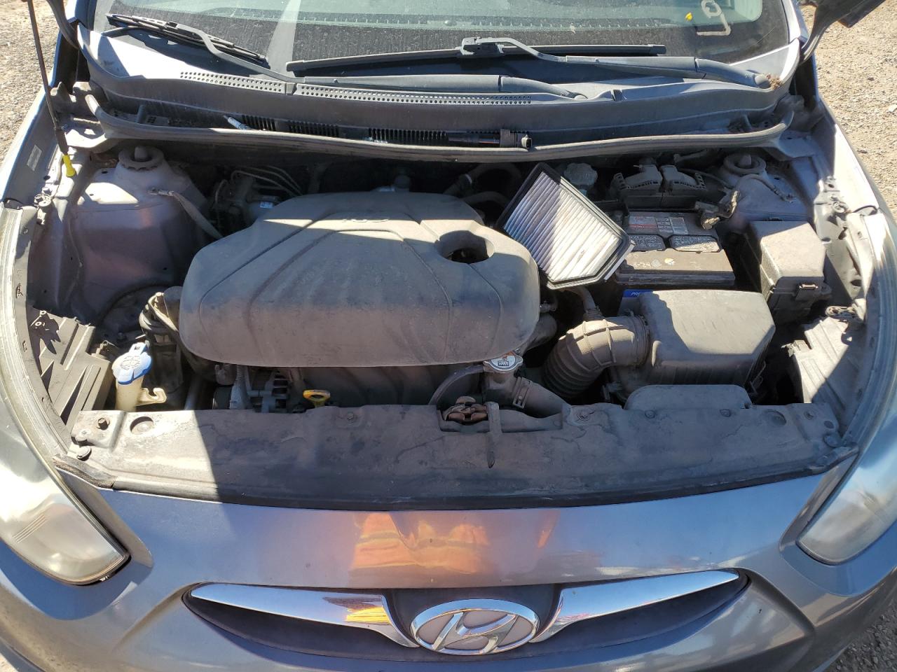 2013 Hyundai Accent Gls VIN: KMHCU5AE6DU137883 Lot: 85961215