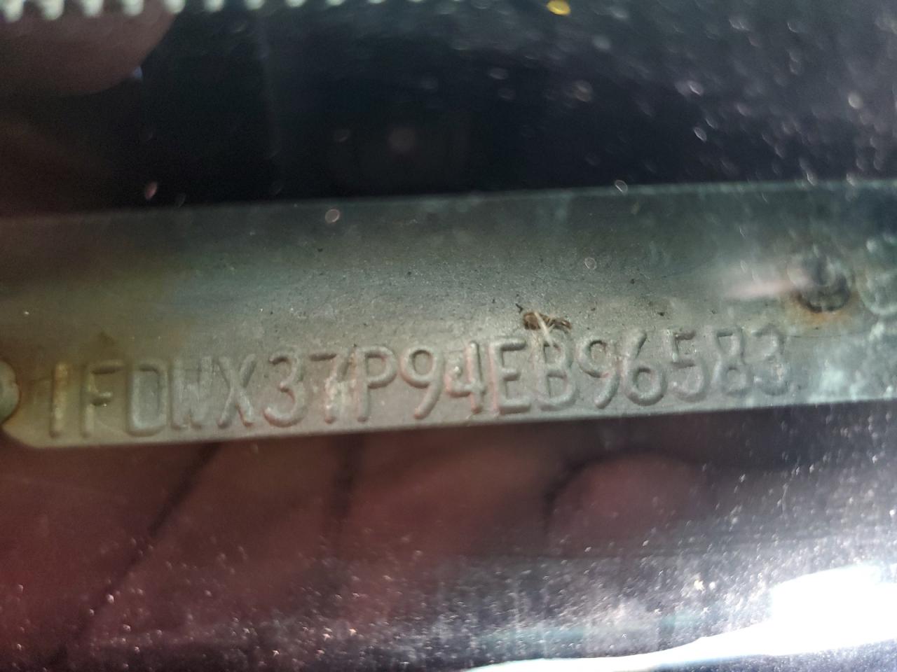 2004 Ford F350 Super Duty VIN: 1FDWX37P34EB96583 Lot: 84807895