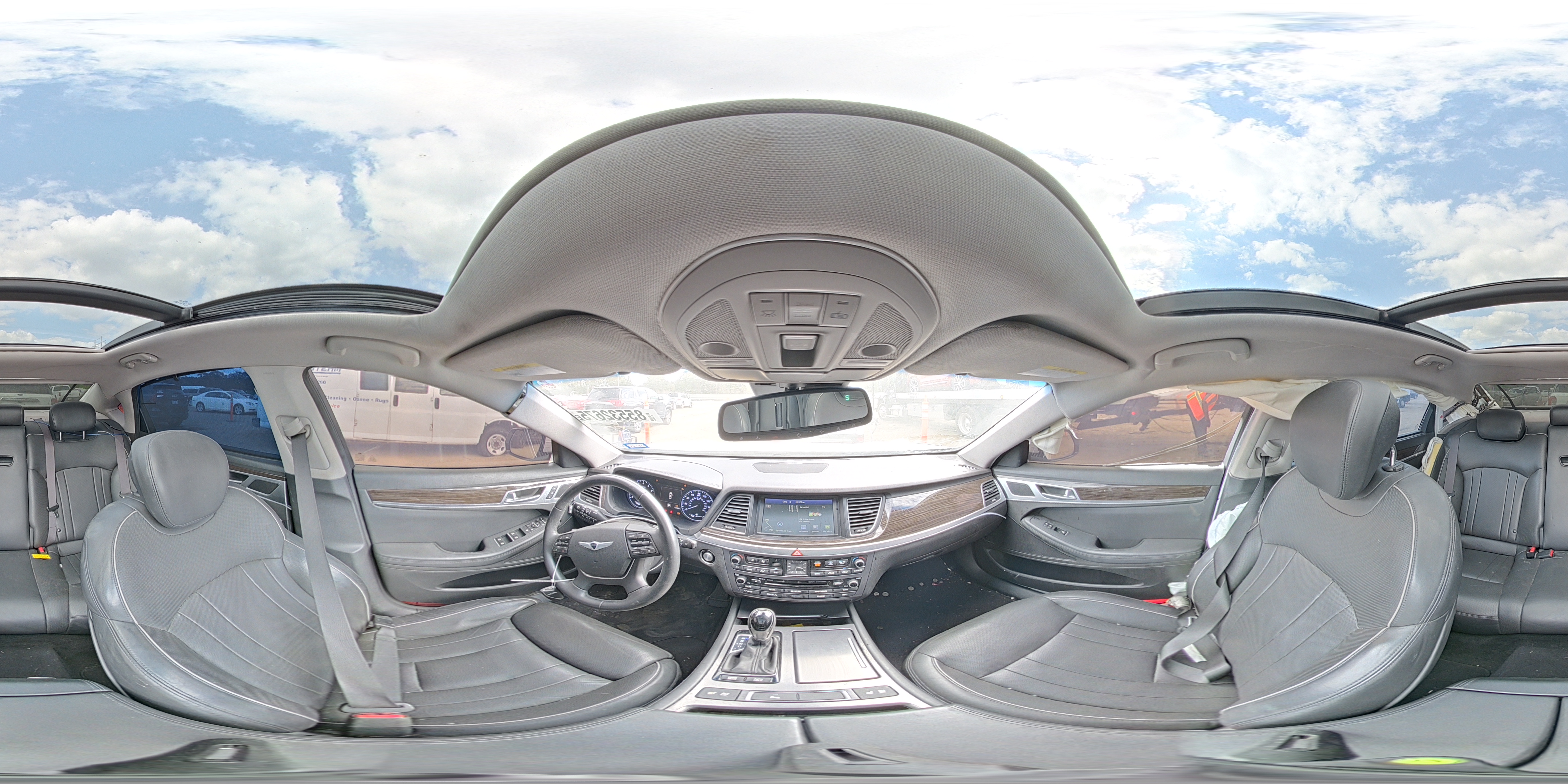 2016 Hyundai Genesis 3.8L VIN: KMHGN4JE2GU117420 Lot: 85532675