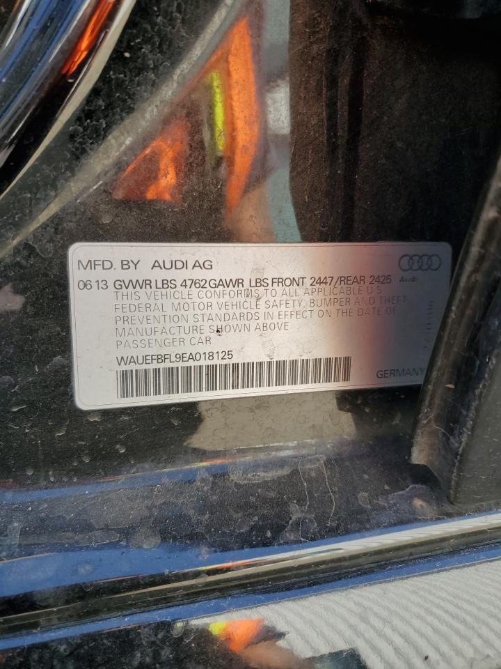 2014 Audi A4 Premium Plus VIN: WAUEFBFL9EA018125 Lot: 85181435