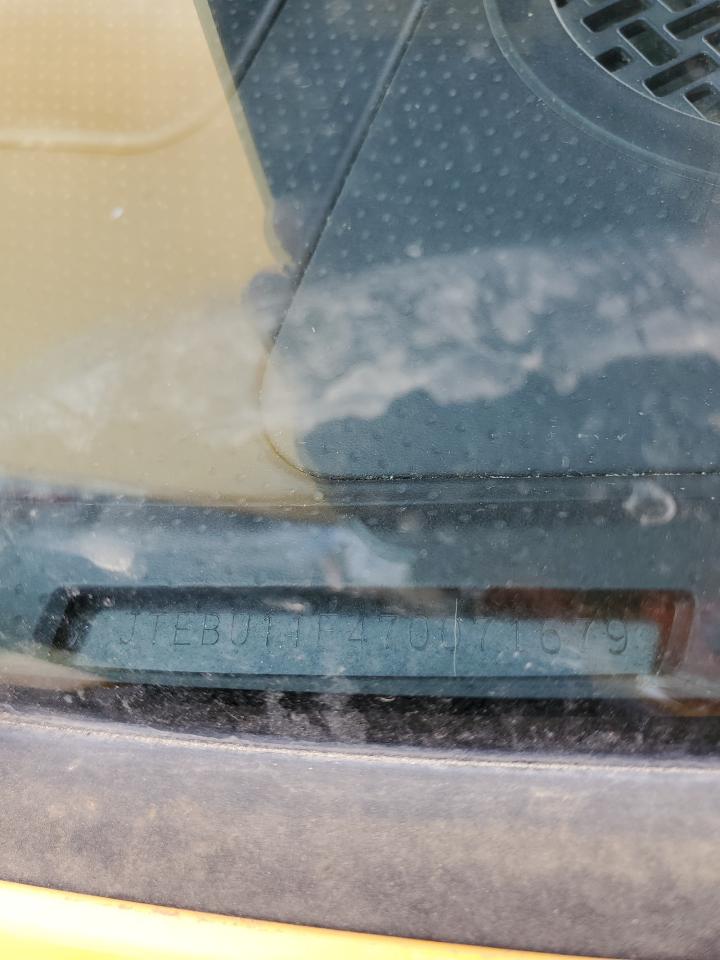 2007 Toyota Fj Cruiser VIN: JTEBU11F470071679 Lot: 81813335