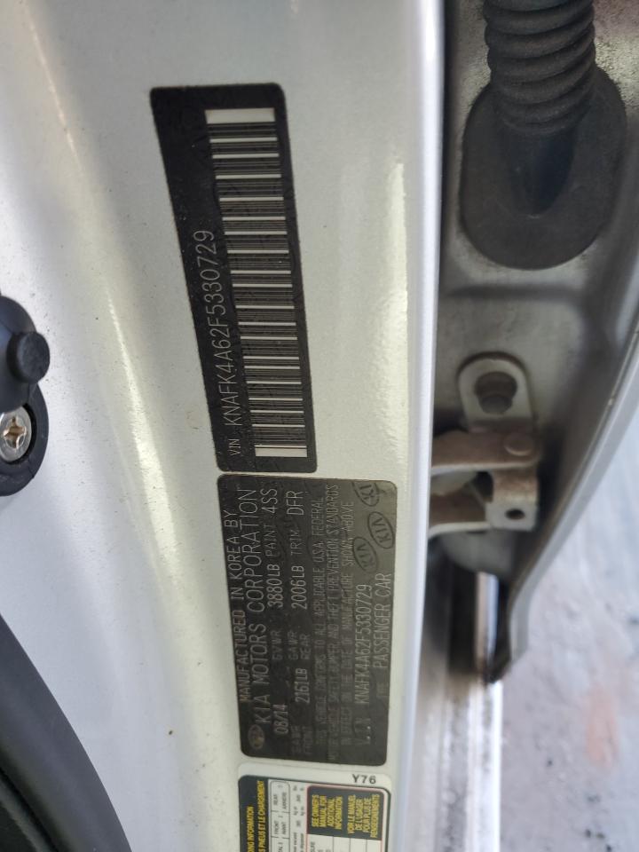 2015 Kia Forte Lx VIN: KNAFK4A62F5330729 Lot: 82553315