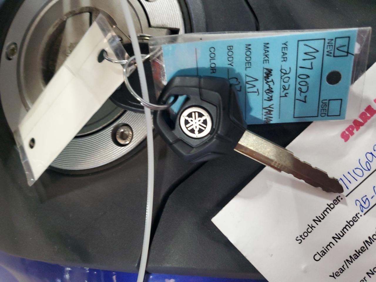 2024 Yamaha Mt07 VIN: JYARM32E1RA010027 Lot: 71106925