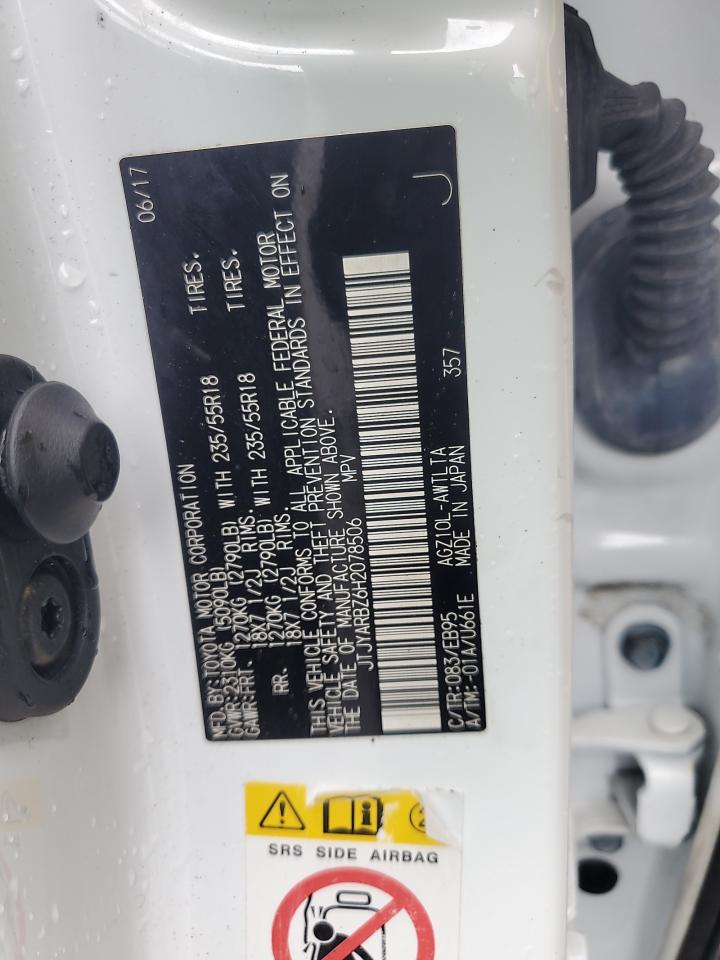 2017 Lexus Nx 200T Base VIN: JTJYARBZ6H2078506 Lot: 81986245