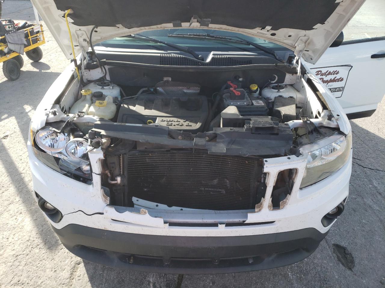 2014 Jeep Compass Sport VIN: 1C4NJCBB4ED642689 Lot: 90633625