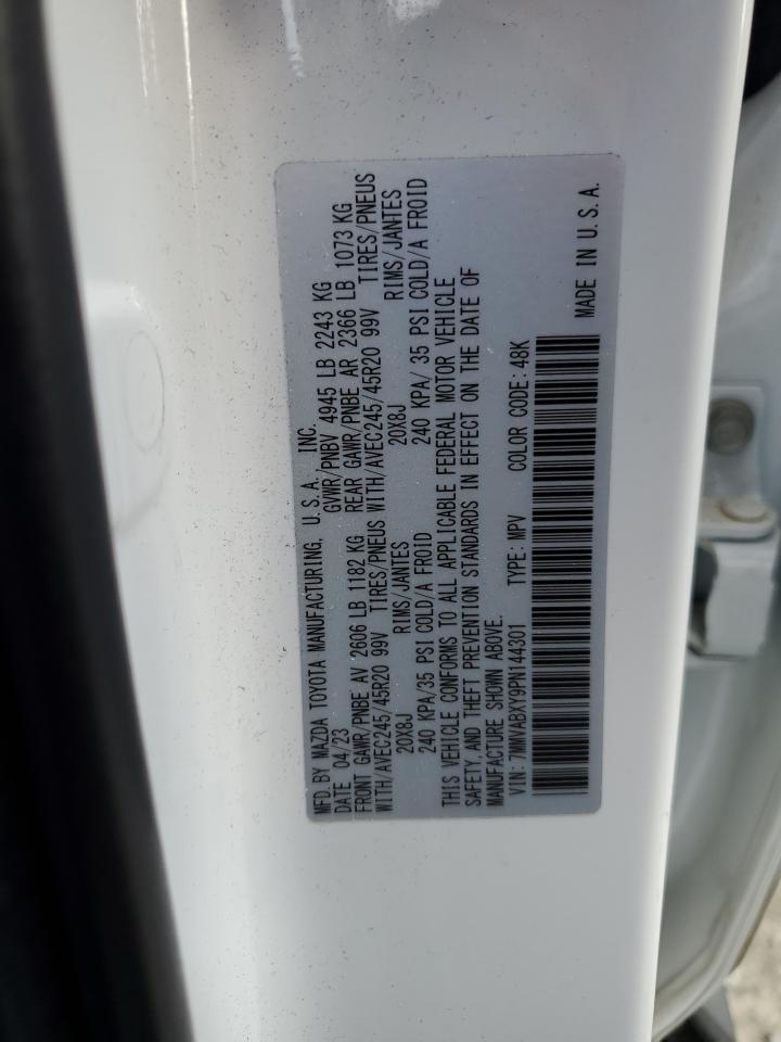 2023 Mazda Cx-50 Base VIN: 7MMVABXY9PN144301 Lot: 89558905