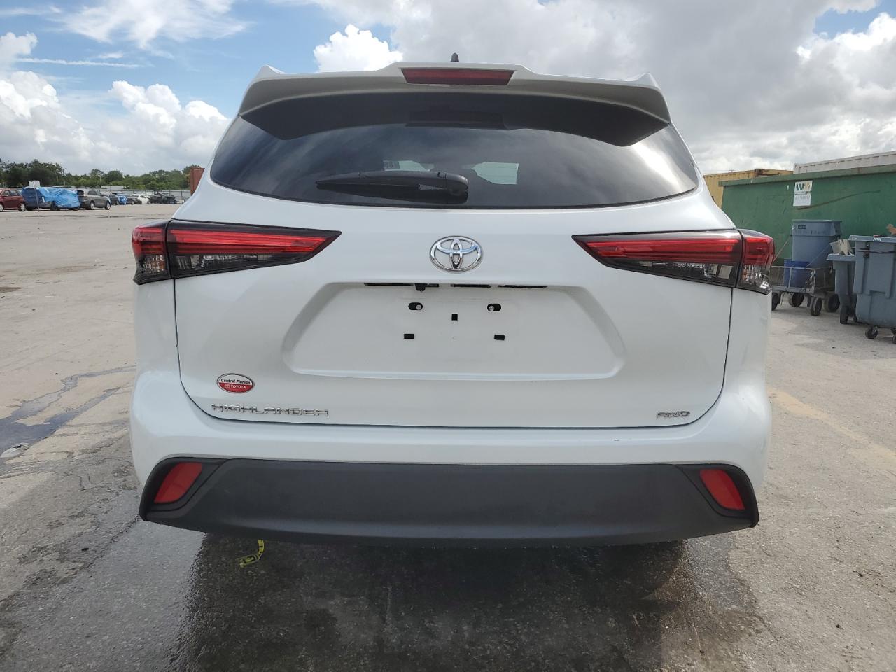 2023 Toyota Highlander L VIN: 5TDKDRBH9PS012871 Lot: 85944225