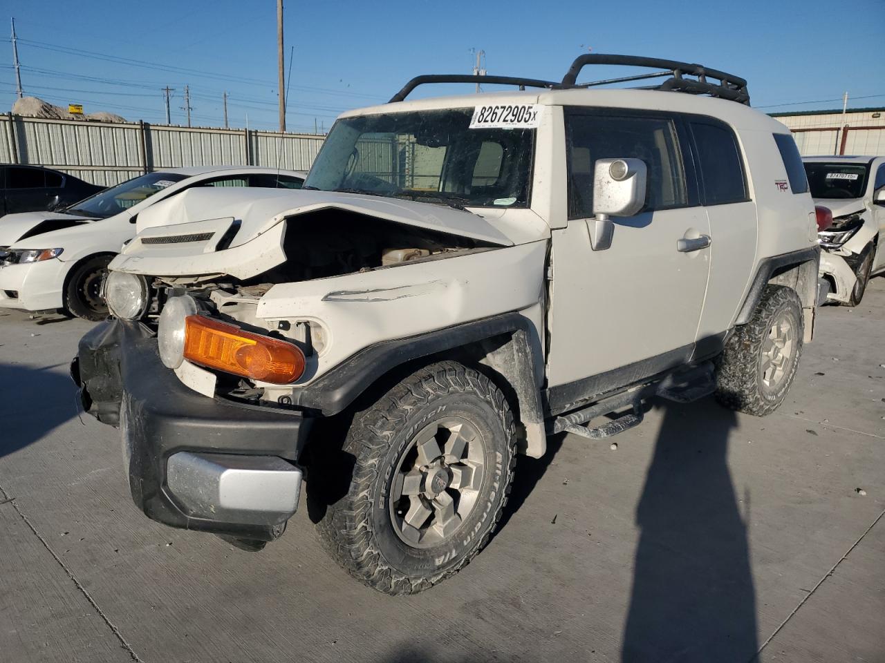 TOYOTA FJ CRUISER 2010. Lot# 82672905. VIN JTEZU4BF3AK008924. Photo 1