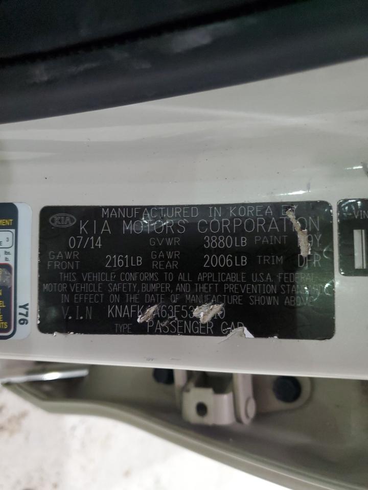 2015 Kia Forte Lx VIN: KNAFK4A63F5311610 Lot: 90663975