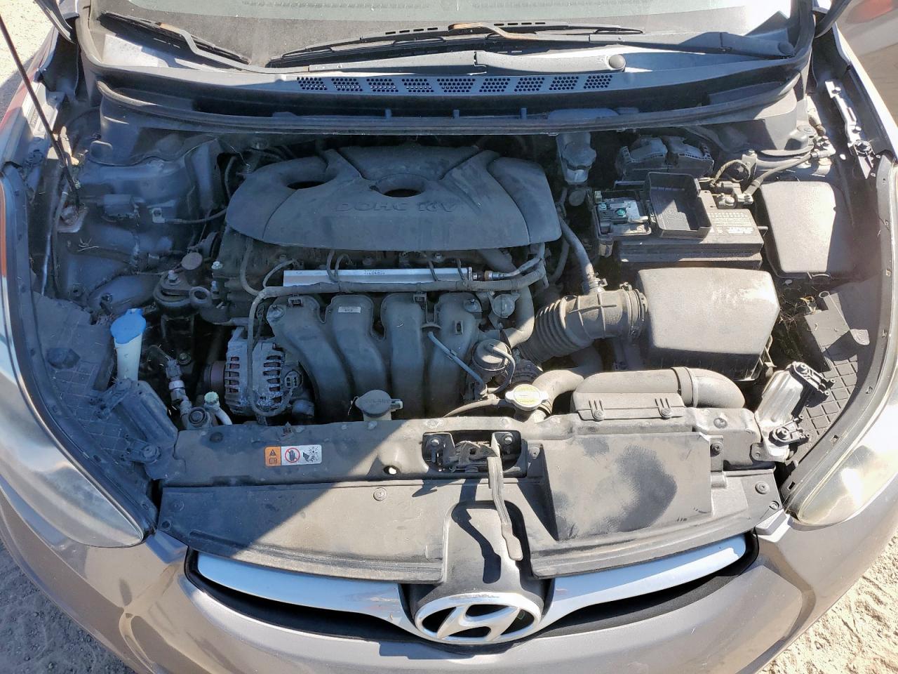 2012 Hyundai Elantra Gls VIN: 5NPDH4AE5CH124428 Lot: 86171865