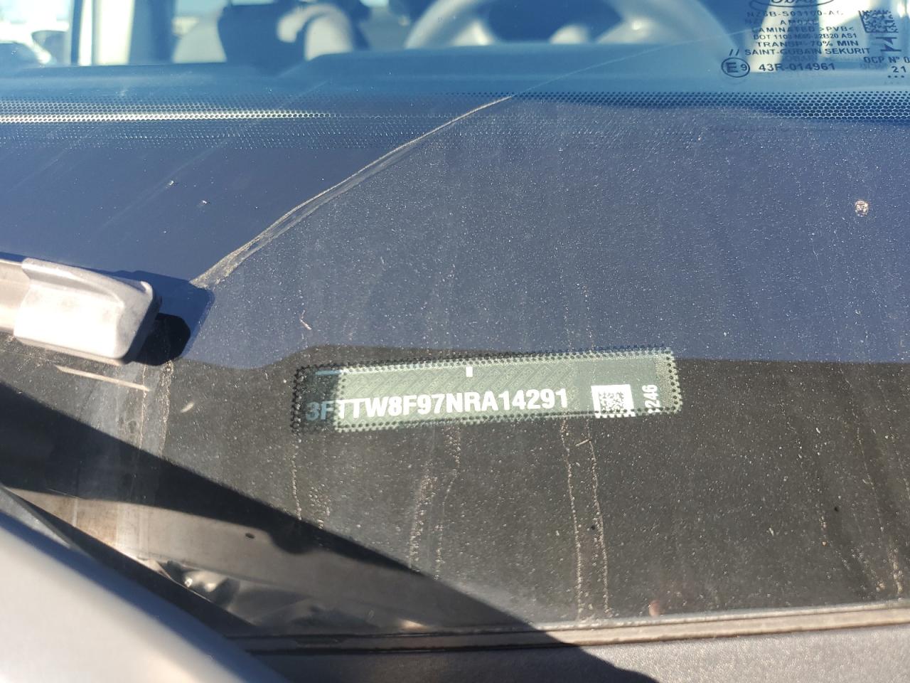 2022 Ford Maverick Xl VIN: 3FTTW8F97NRA14291 Lot: 87098915