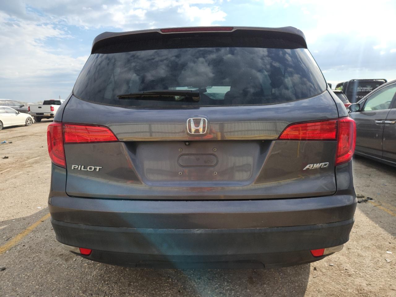 2017 Honda Pilot Exl VIN: 5FNYF6H59HB051207 Lot: 81799125