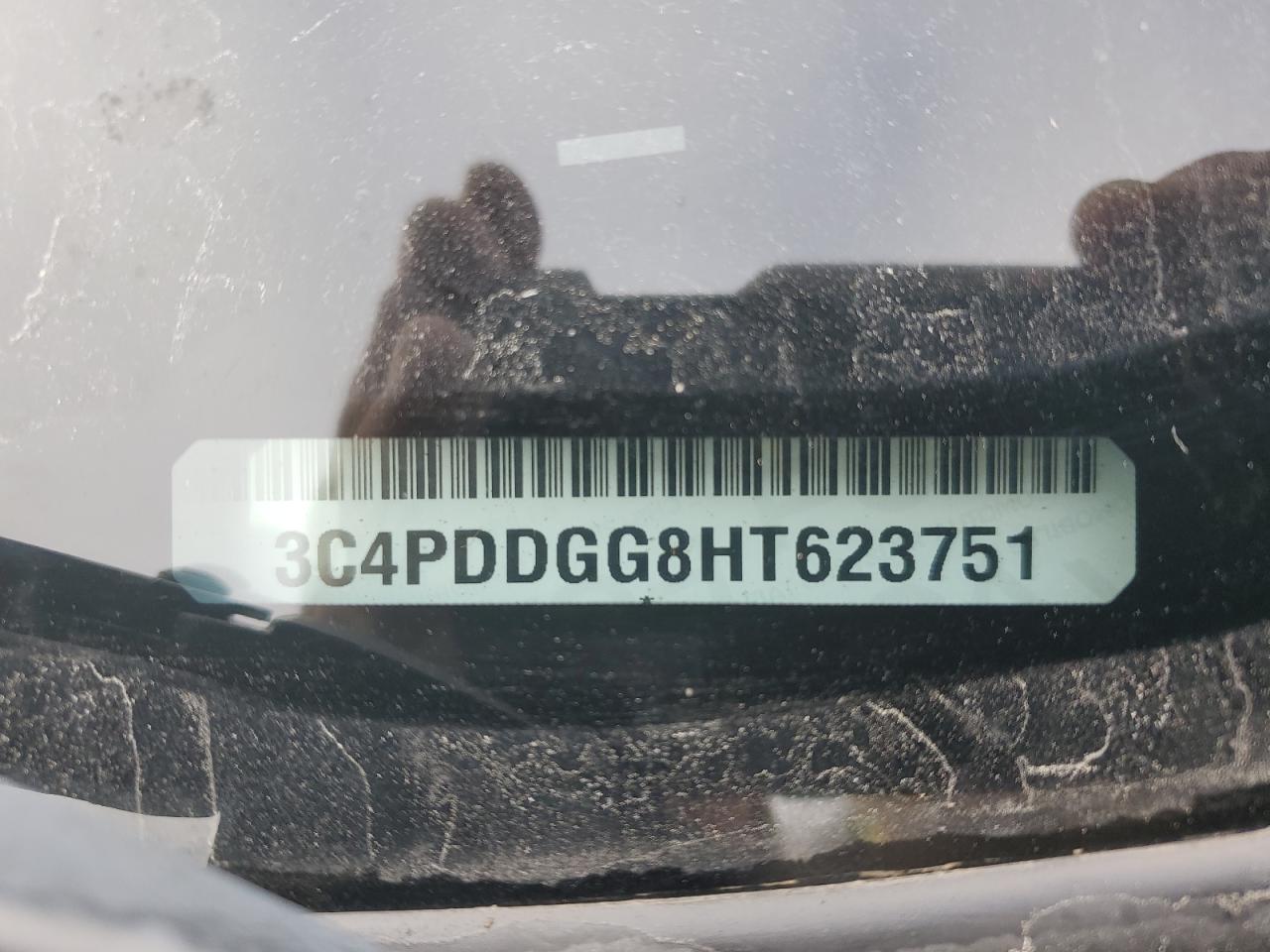 2017 Dodge Journey Crossroad VIN: 3C4PDDGG8HT623751 Lot: 90762855