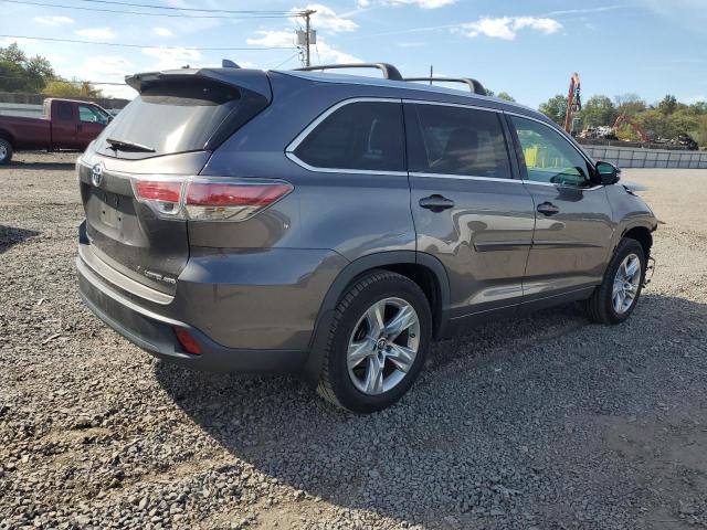  TOYOTA HIGHLANDER 2016 Серый