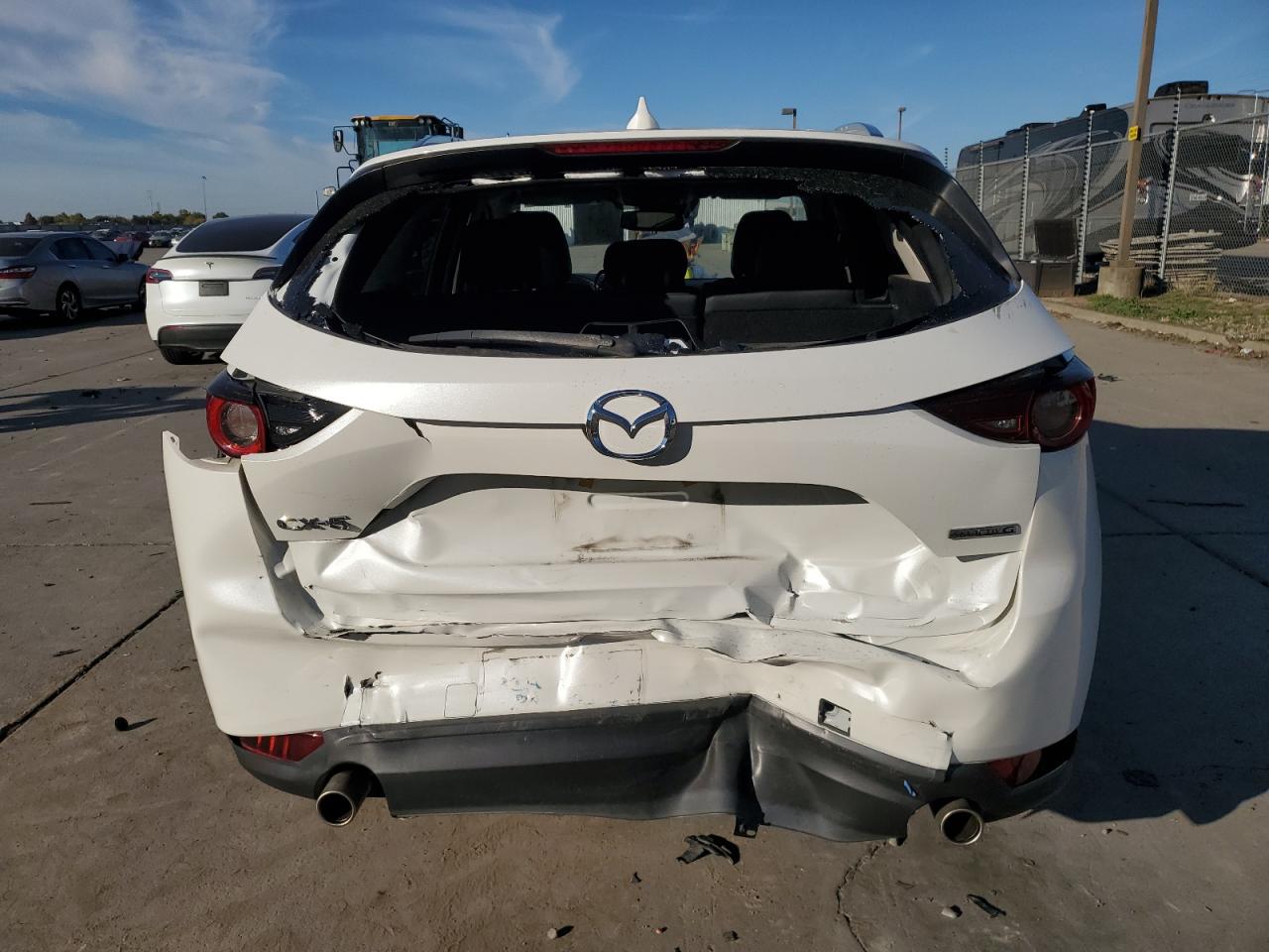 2020 Mazda Cx-5 Touring VIN: JM3KFACM2L1850326 Lot: 91939055