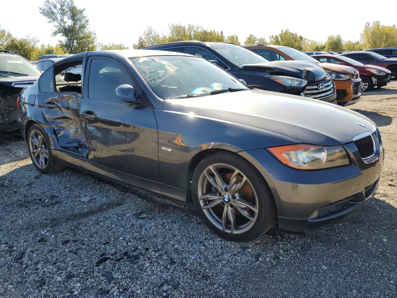 2007 BMW 328 Xi VIN: WBAVC93517KX53153 Lot: 82398315