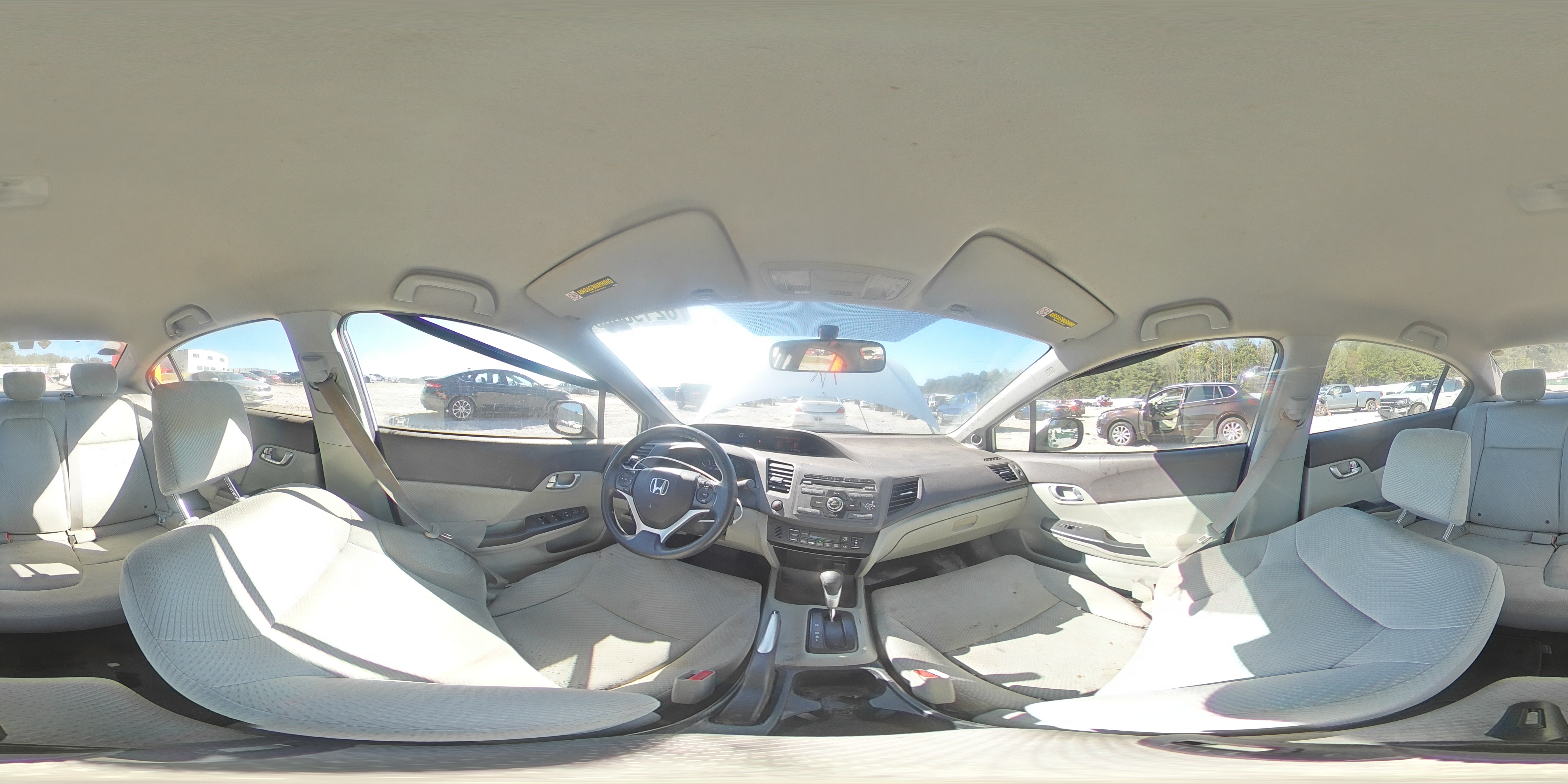 2012 Honda Civic Hybrid VIN: JHMFB4F28CS011338 Lot: 82193365