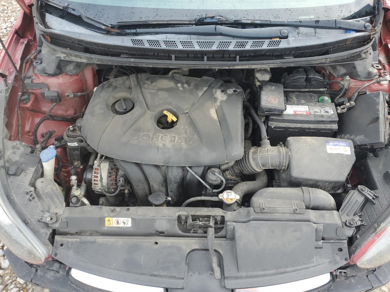 2012 Hyundai Elantra Gls VIN: KMHDH4AE0CU427828 Lot: 82284695