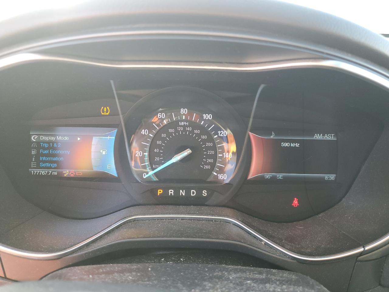 2014 Ford Fusion Titanium VIN: 3FA6P0K94ER240845 Lot: 89546725