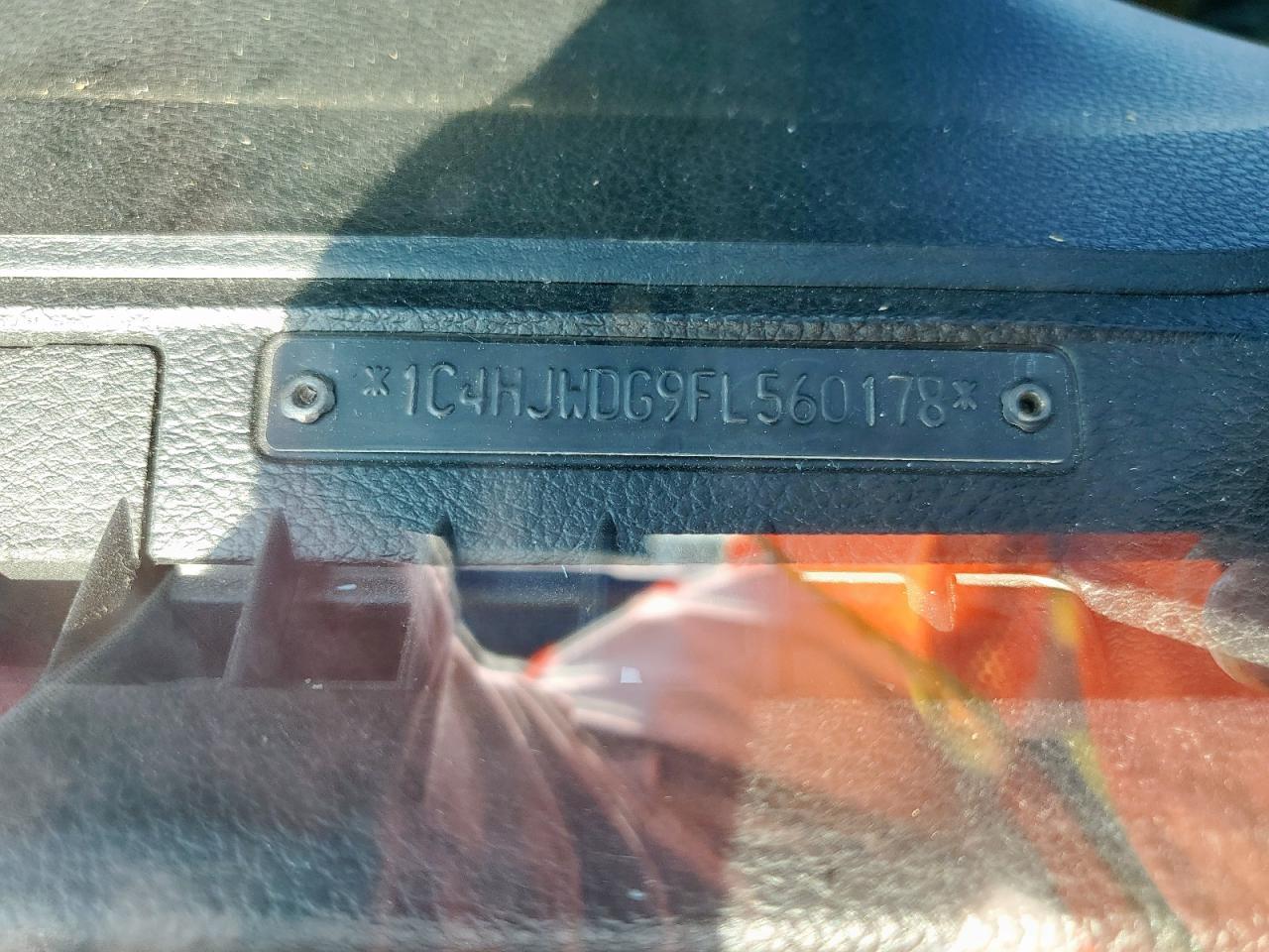 2015 Jeep Wrangler Unlimited Sport VIN: 1C4HJWDG9FL560178 Lot: 82398405