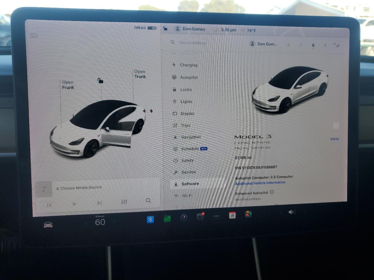 2018 Tesla Model 3 VIN: 5YJ3E1EB8JF088667 Lot: 87292825