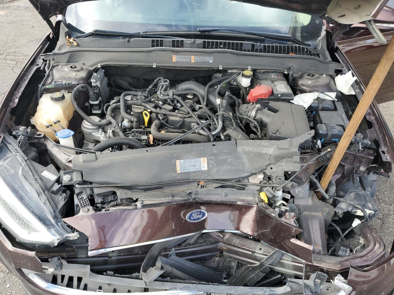 2019 Ford Fusion Sel VIN: 3FA6P0CD3KR257215 Lot: 89706375