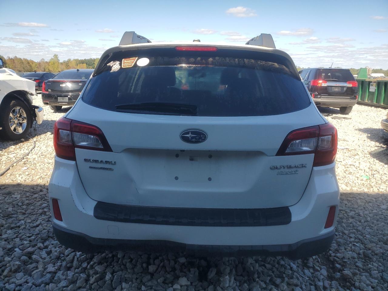 2015 Subaru Outback 2.5I Limited VIN: 4S4BSALC7F3297043 Lot: 85725975