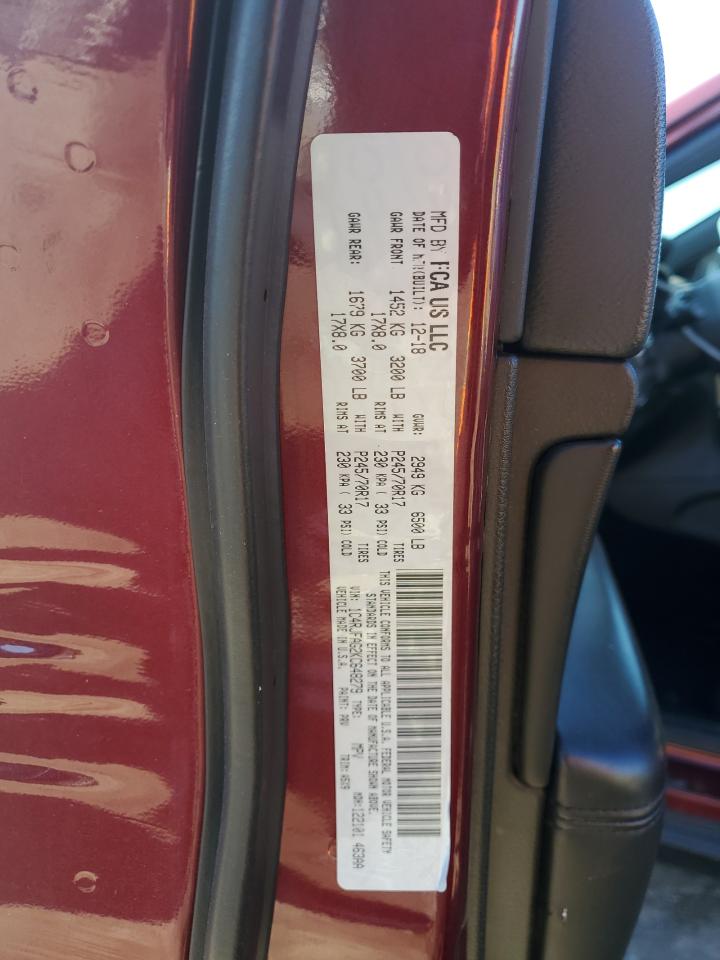 2019 Jeep Grand Cherokee Laredo VIN: 1C4RJFAG2KC648279 Lot: 85093775