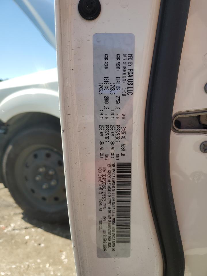 2018 Dodge Journey Se VIN: 3C4PDCABXJT276873 Lot: 87434845