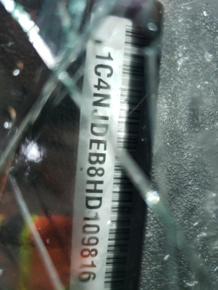 2017 Jeep Compass Latitude VIN: 1C4NJDEB8HD109816 Lot: 86843765