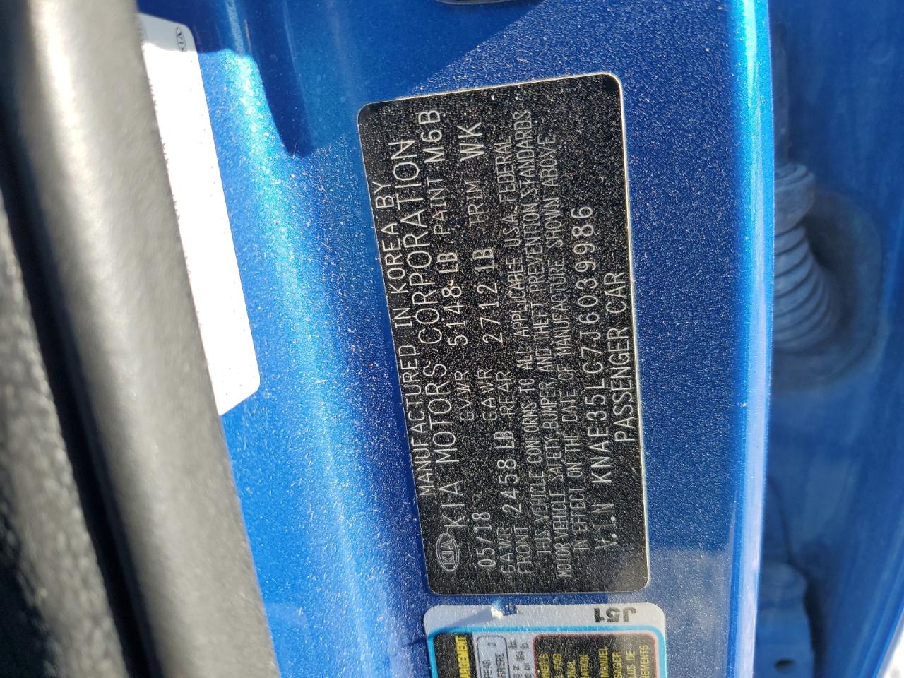 2018 Kia Stinger Gt VIN: KNAE35LC7J6039986 Lot: 82695755