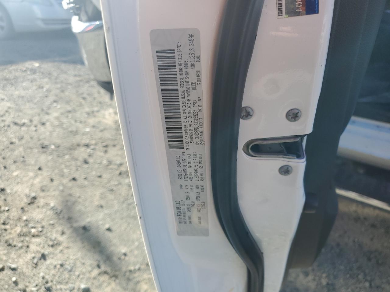 2018 Ram 3500 St VIN: 3C63RPGL8JG199234 Lot: 90938605